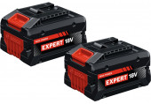 BOSCH EXPERT 2x EXBA 18V-80 Batterie 1600A0373D