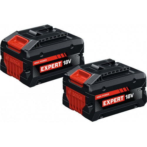 BOSCH EXPERT 2x EXBA 18V-80 Batterie 1600A0373D