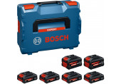 BOSCH EXPERT 4x EXBA 18V-40 + 2x EXBA 18V-80 Batterie 1600A0373G