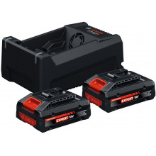 BOSCH Expert 2x EXBA 18V-40 + GAL 12V/18V-80 Set de base 1600A0373J