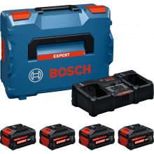 BOSCH Expert 2x EXBA 18V-55 + 2x EXBA 18V-80 + EXAL 18V2-320 Set de base 1600A0373Y