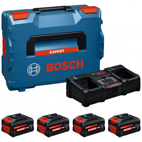 BOSCH EXPERT 2x EXBA 18V-55 + 2x EXBA 18V-80 + EXAL 18V2-320 Set de base 1600A0373Y