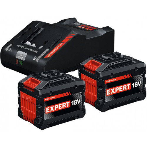 BOSCH Expert 2x EXBA 18V-150 + EXAL 18V-160 Set de base 1600A0373Z