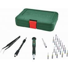 BOSCH Jeu de 24 tournevis a embout de précision 1600A039HT