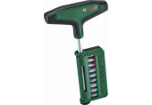 BOSCH Jeu de 19 tournevis a embout avec poignée en T 1600A039J3