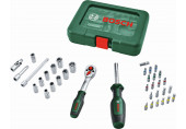 BOSCH Coffret de cliquet 1/4” – 37 pieces 1600A039J6