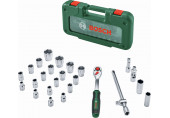 BOSCH Coffret de cliquet 1/2” – 26 pieces 1600A039J7