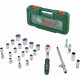 BOSCH Coffret de cliquet 1/2” – 26 pieces 1600A039J7