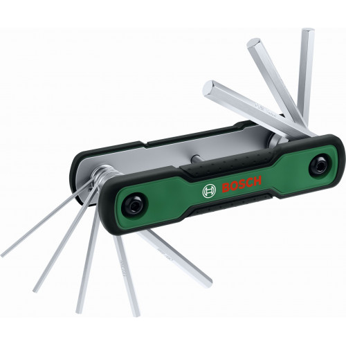 BOSCH Jeu de clés hexagonales pliantes 8 en 1 1600A039L7