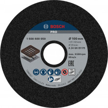 BOSCH Meule assiette PRO Metal, 100 x 27 x 20 mm, G24 1608600059