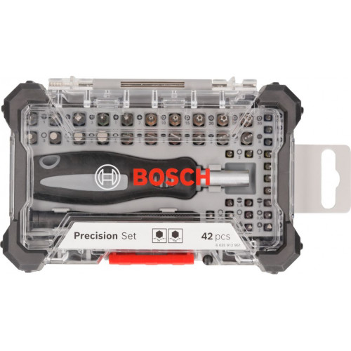 BOSCH Coffret d'embouts de vissage de précision, 42 pieces 2607002835