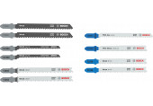 BOSCH Kit de lames de scie sauteuse Wood and Metal, 10 pieces 2607012072