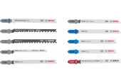 BOSCH Coffret de lames de scie sauteuse Multi Material 10 pieces 2607012073