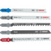 BOSCH Coffret de lames de scie sauteuse Multi Material 5 pieces 2607012075