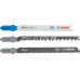 BOSCH Kit de lames de scie sauteuse Wood and Metal, 3 pieces 2607012076