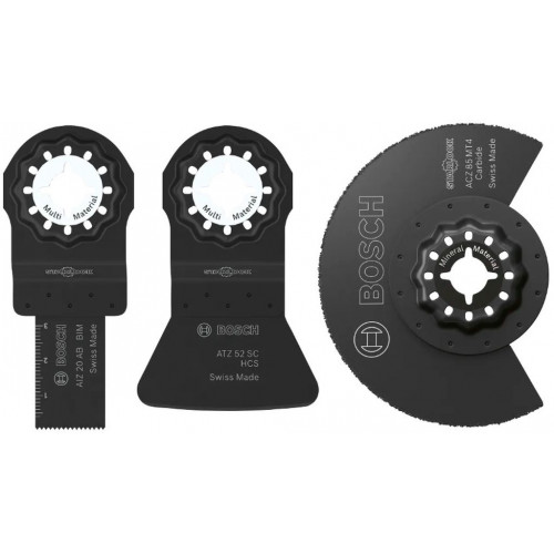 BOSCH Coffret de lames Tiling, 3 pieces 2607017773