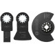 BOSCH Coffret de lames Tiling, 3 pieces 2607017773
