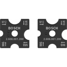 BOSCH Jeu de poinçons PRO, M6, M8, M10, M12 2608001200