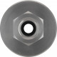 BOSCH Adaptateur PRO, pour pompe a graisse, cartouche a visser de 500 g 2608001205