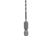 BOSCH Foret hélicoidal HSS a queue six pans 2,0 mm 2608577045