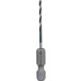 BOSCH Foret hélicoidal HSS a queue six pans 2,0 mm 2608577045