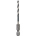 BOSCH Foret hélicoidal HSS a queue six pans 3,0 mm