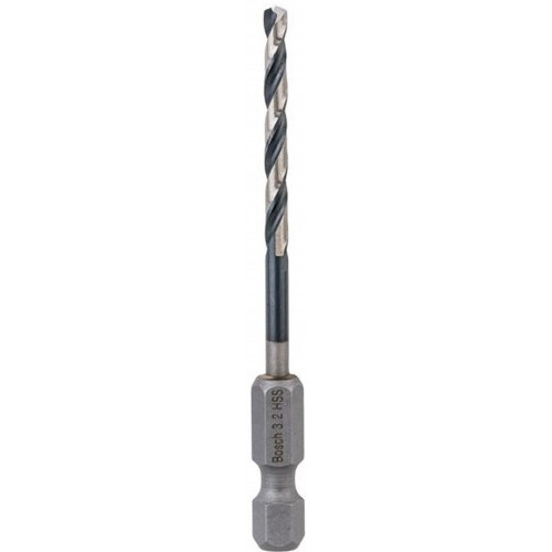 BOSCH Foret hélicoidal HSS a queue six pans 3,2 mm 2608577049