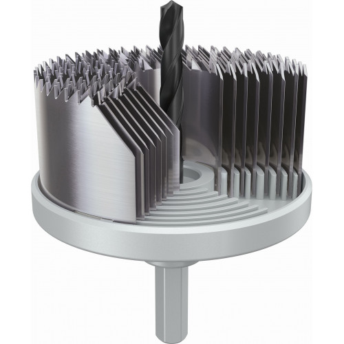 BOSCH Coffret de scies trépans avec adaptateur Wood and Drywall 2608594509