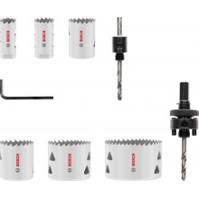 BOSCH Coffret de scies trépans a filetage Multi Material 2608594616