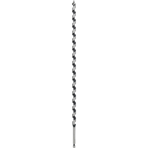 BOSCH Meche a bois hélicoidale, six pans 12 x 385 x 450 mm, d 6,35 mm 2608597642