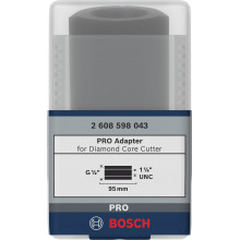 BOSCH Adaptateurs pour couronnes de forage diamantées 1 1/4" UNC, G 1/2" 2608598043