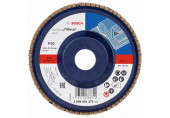 BOSCH Plateau a lamelles X431, Standard for Metal, 125 mm, 22,23 mm, 60 2608601275
