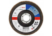 BOSCH Plateau a lamelles X431, Standard for Metal, 125 mm, 22,23 mm, 40 2608603716