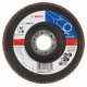 BOSCH Expert for Metal Plateau a lamelles X551, 125x22,23mm, 60, wygięta 2608606717