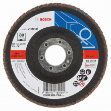BOSCH Expert for Metal Plateau a lamelles X551, 115x22,23mm, 80, 2608606754