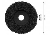 BOSCH Tarcza czyszcząca N377, Best for Metal 125 mm, 22,23 mm 2608607633