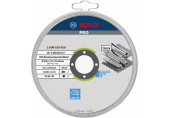 BOSCH Disque a tronçonner PRO Stainless Steel and Metal, 125 x 1,6 x 22,23 mm 2608619050