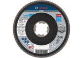 BOSCH Plateau a lamelles PRO X571, bombé, 115 mm, G40, X-Lock 2608619197