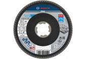 BOSCH Plateaux a lamelles X-LOCK, 115 mm, G 60, X571, Best for Metal 2608619198