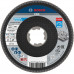 BOSCH Plateaux a lamelles X-LOCK, 115 mm, G 60, X571, Best for Metal 2608619198