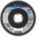 BOSCH Plateau a lamelles PRO X571, bombé, 115 mm, G120, X-Lock 2608619200