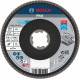 BOSCH Plateau a lamelles PRO X571, bombé, 125 mm, G40, X-Lock 2608619201