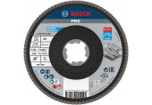 BOSCH Plateau a lamelles PRO X571, bombé, 125 mm, G60, X-Lock 2608619202