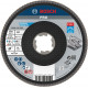 BOSCH Plateau a lamelles PRO X571, bombé, 125 mm, G80, X-Lock 2608619203