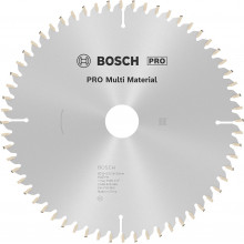 BOSCH Lame de scie circulaire PRO Multi Material, 216 × 2,5 × 30 mm, T60 2608640446