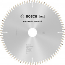 BOSCH Lame de scie circulaire PRO Multi Material, 216 × 2,5 × 30 mm, T80 2608640447