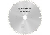 BOSCH Lame de scie circulaire PRO Multi Material, 254 × 3,2 × 30 mm 2608640449