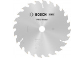 BOSCH Lame de scie circulaire PRO Wood, 190 × 2,6 × 20 mm, T24 2608640612