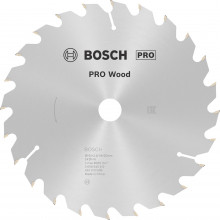 BOSCH Lame de scie circulaire PRO Wood, 190 × 2,6 × 20 mm, T24 2608640612