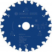 BOSCH Lame de scie circulaire EXPERT Wood, 130 x 2,4/1,6 x 20 mm, T24 2608644006